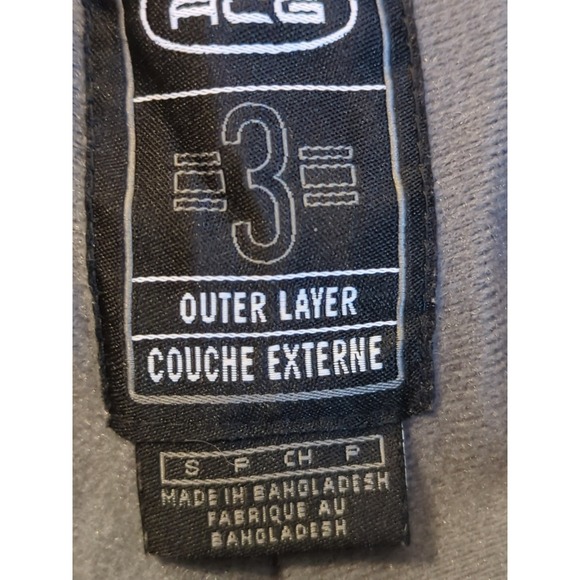 Vintage Nike ACG Outer Layer 3 Snow Pants Ski Snowboard Waterproof SZ S Gray - Picture 9 of 13